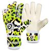 New Style Kids Finger Protection Soccer Gloves Professional Children Leopard Soccer Football Goalkeeper