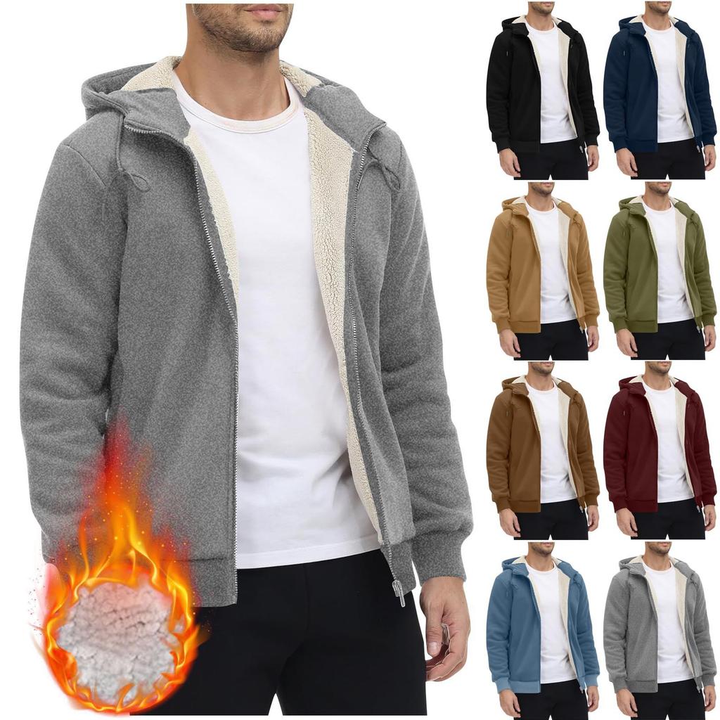 Men's Casual Oversized Sports Hybrid Cardigan Zipper Jacket