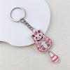 Eye Catching Acrylic Cat Keychain Functional Keyring Phones and Keys Decoration Great for Gifting To Friend and Family