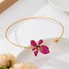 Adjustable Flower Necklaces Geometric Collar Necklace Sweet Open Chokers  Jewelry