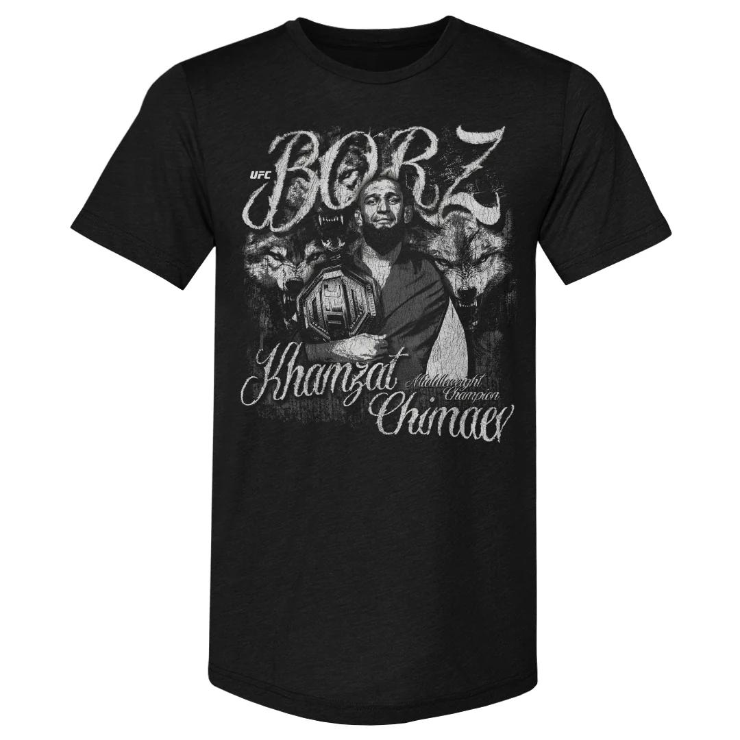

Летняя футболка UFC Хамзат Чимаев 2026 Fighting Graphic Tshirt Женская Спортивная Хлопковая С коротким рукавом Свободная Повседневная Футболка для Фитнеса Унисекс S
