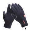 Guanti da Ciclismo Invernali da Uomo Antivento e Impermeabili con Touchscreen e Cerniera - Interno in Velluto Sci DB24