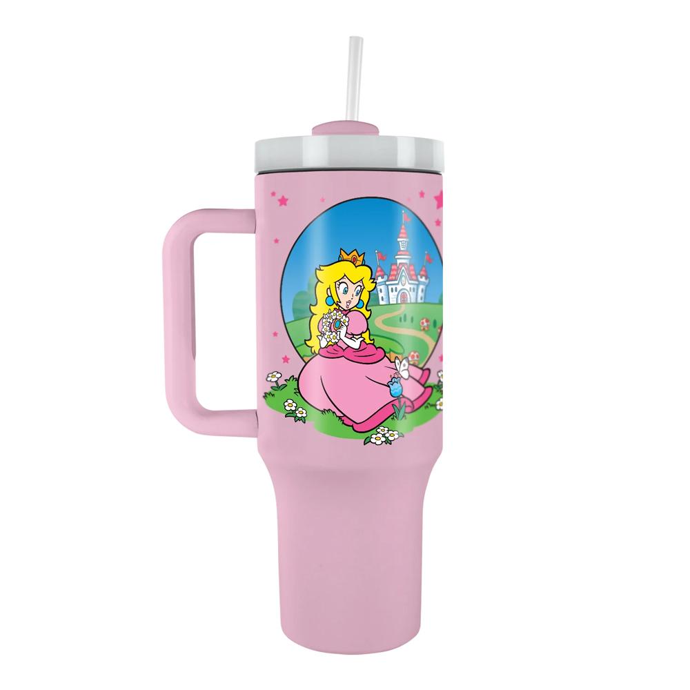 Super Mario Peach 1.1L Travel Mug