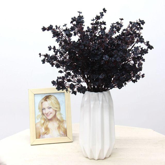 Günstige mehrfarbige Sakura-Kunstblumen, Schleierkraut, Schleierkraut, Kunstblumen, DIY, Hochzeitsdekoration, Heimstrauß, Kunstblume