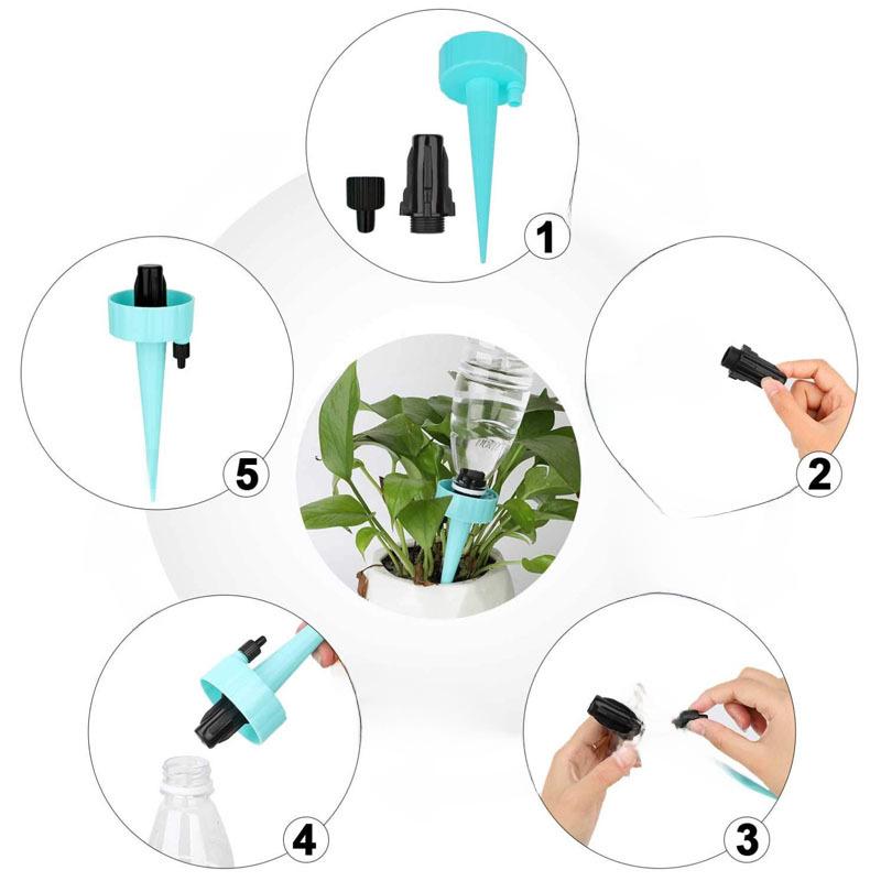 Automatic Drip Irrigation System for Plants - Lazy Gardener's Watering Solution