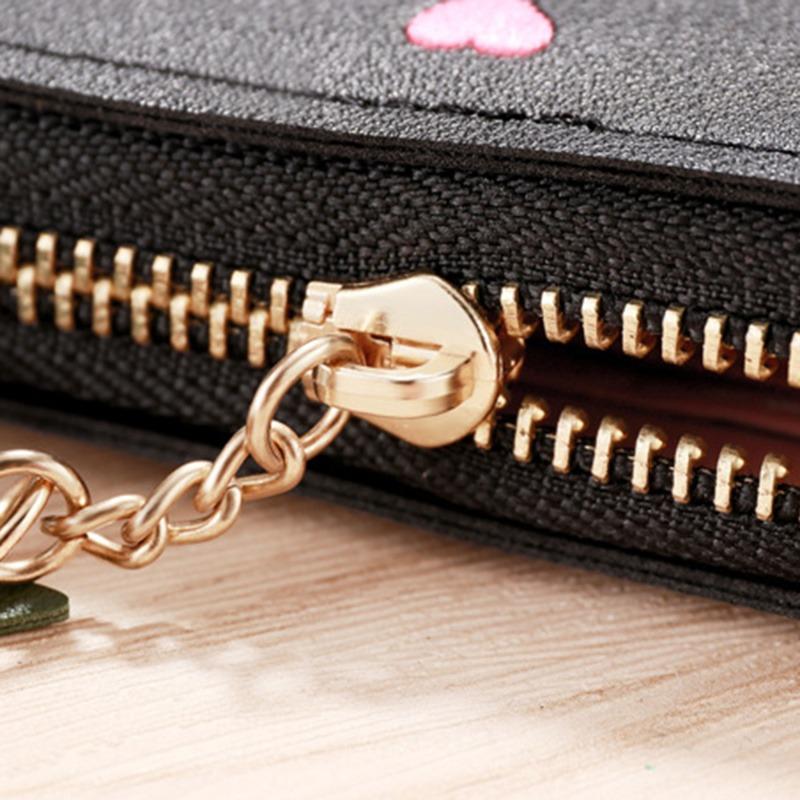 Women Small Wallet Ladies Mini Tassel Wallet Cute Short Zipper Lovely Pu Leather Coin Purse Female Hand Wallet Cartera