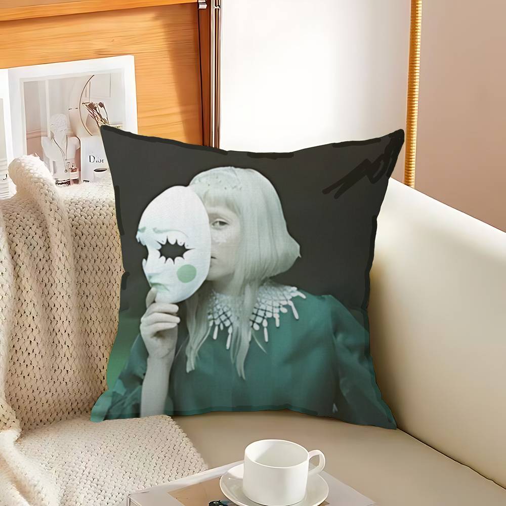 Hot Singer A-Aurora A-Aksnes Pillow Cover Sofa Cushion Cover Home Room Decoration Children Gift