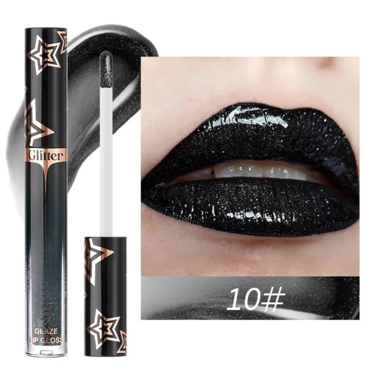 Pearlescent lip gloss, long-lasting waterproof lip makeup explosion