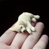 2-teiliges Hunde-Figuren-Set: Realistisches schlafendes Golden Retriever & Labrador Modell für Auto-/Schreibtischdekoration, Kein Spielzeug.