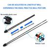 Adjustable Length Golf Puting Tool Golf Putter Trainer Armpits Postures Fixing Rod Putting Postures Corrector Enduring