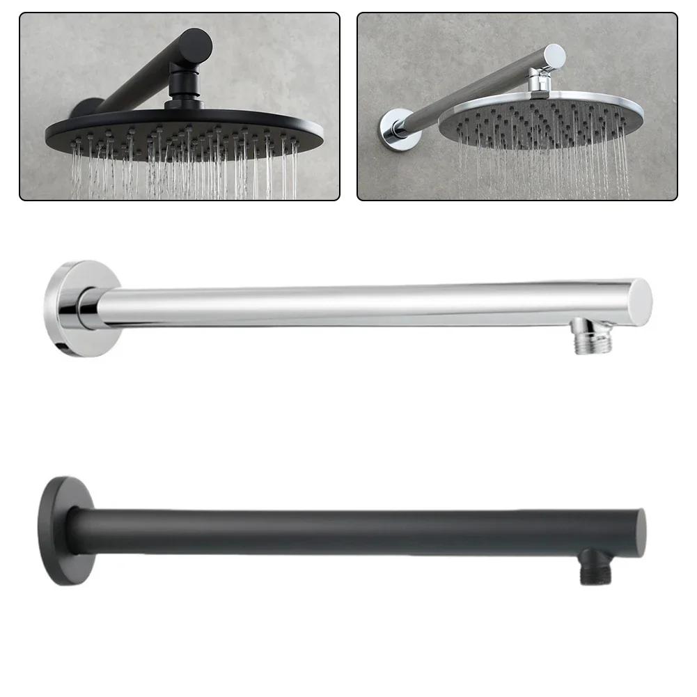 40 Cm Shower Holder Rain Shower Head Extension Scratch Resistant Finish Standard G1 2 Connection Bathroom Shower Installation