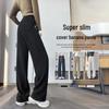 Hstyle Women's High-Waist Wide-Leg Banana Pants