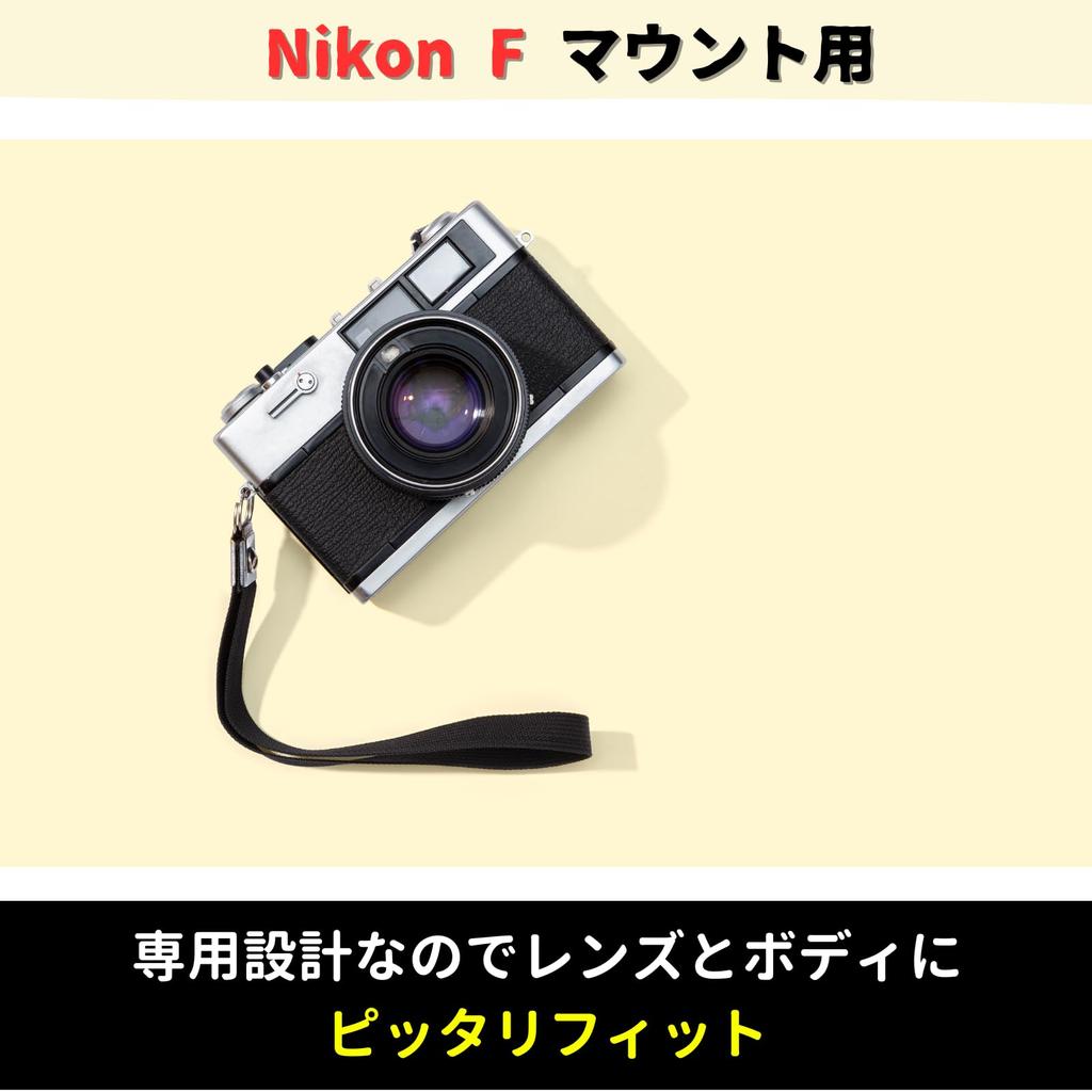 ATAK Nikon F Mount Compatible F Rear Caps Body Caps Total of 6 F Mount Caps/Lens (3 Pieces) & (3 Pieces) (Nikon Compatible)