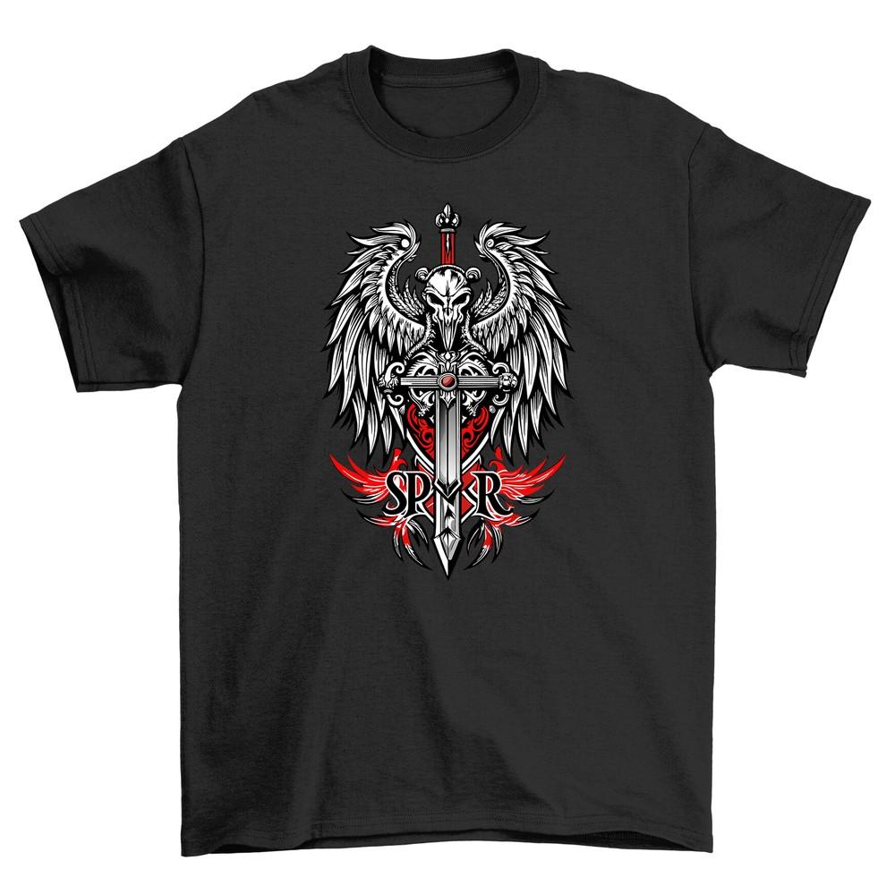 

Gothic_54 T-shirt - Fly High with the Eagle Warrior! Edgy design for fierce soul 2XL