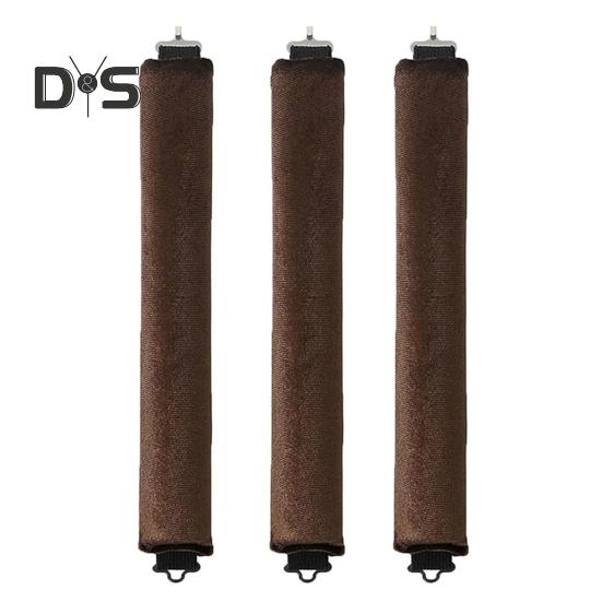 

3 шт./компл., бигуди для волос без нагрева с крючками, женские ночные локоны, повязка на голову, мягкие бигуди для ленивых девушек, завивка длинных волос, укладка кофейный