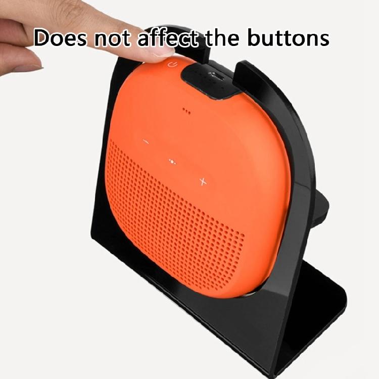 Speaker Srotage Stand Holder With Precise Designing And Anti Slip Silicone Base for Mini Speaker Stability
