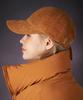 Bajal Gold Point Corduroy Oversized Ball Cap Brown