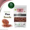 Ada Organics Flaxseed 100% Pure & Organics, Natural Supplement Weight Management | 200gm 0.4lbs