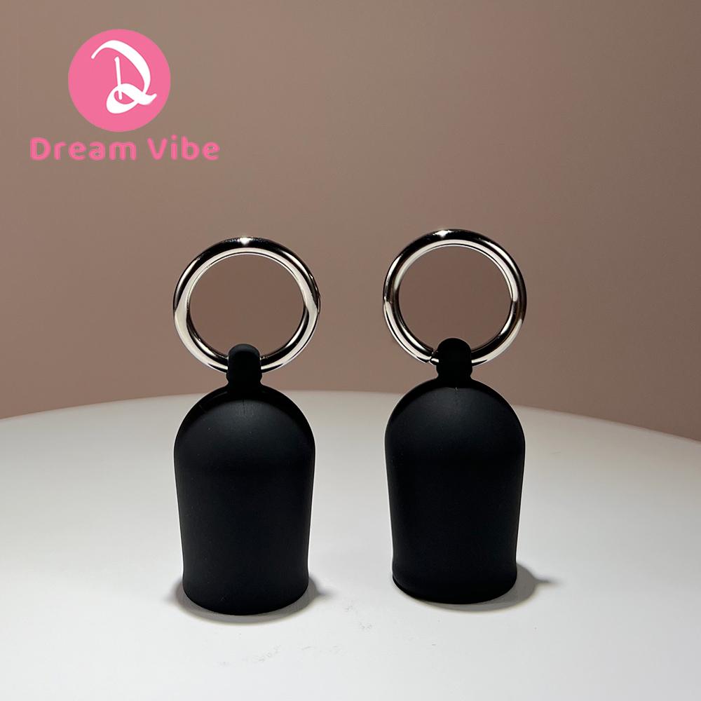 The Perfect Pair Silicone Nipple Suckers Breast Sucker Compatiable with Bondage Chains or Weights BDSM Sex Play Pleasure FunGood Product