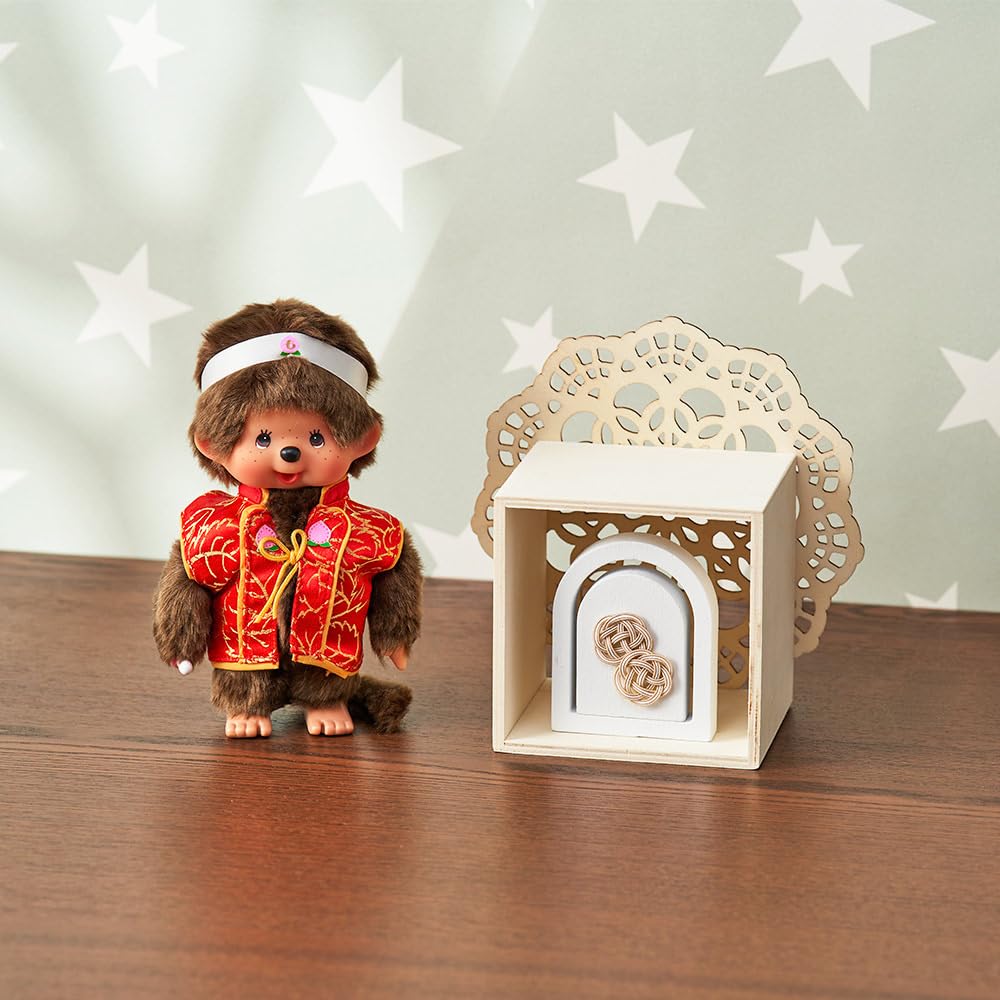 Hisatsuki official original Folktale Monchhichi Momotaro IPM-3-Z-US