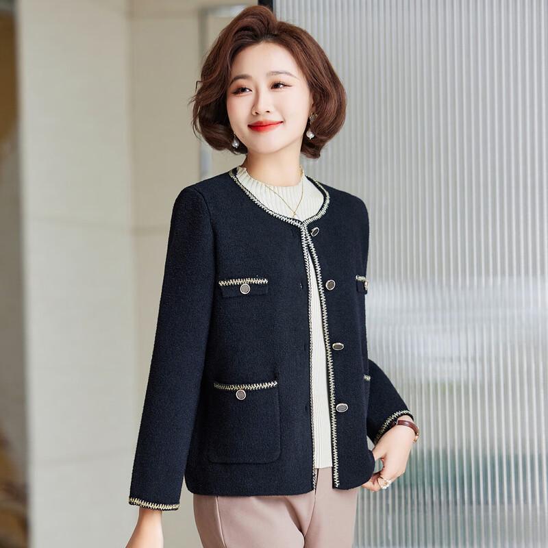 

BaoLianDuo Women s Spring Autumn Short Casual Jacket 3XL