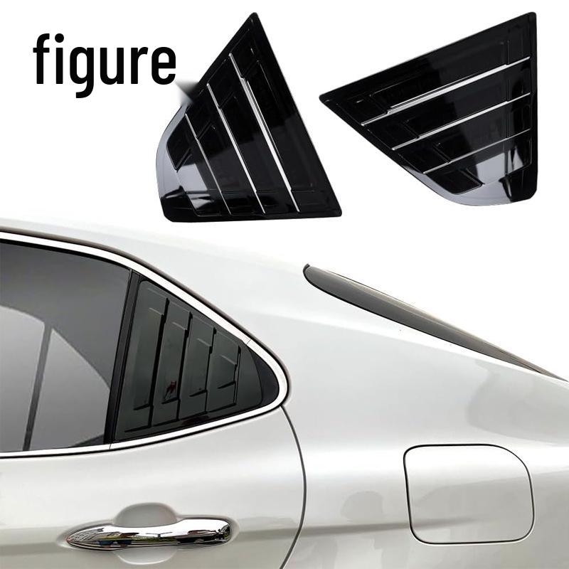 Rear Quarter Window Louvers for 2018-2023 Toyota Camry, 8th Gen Accessories