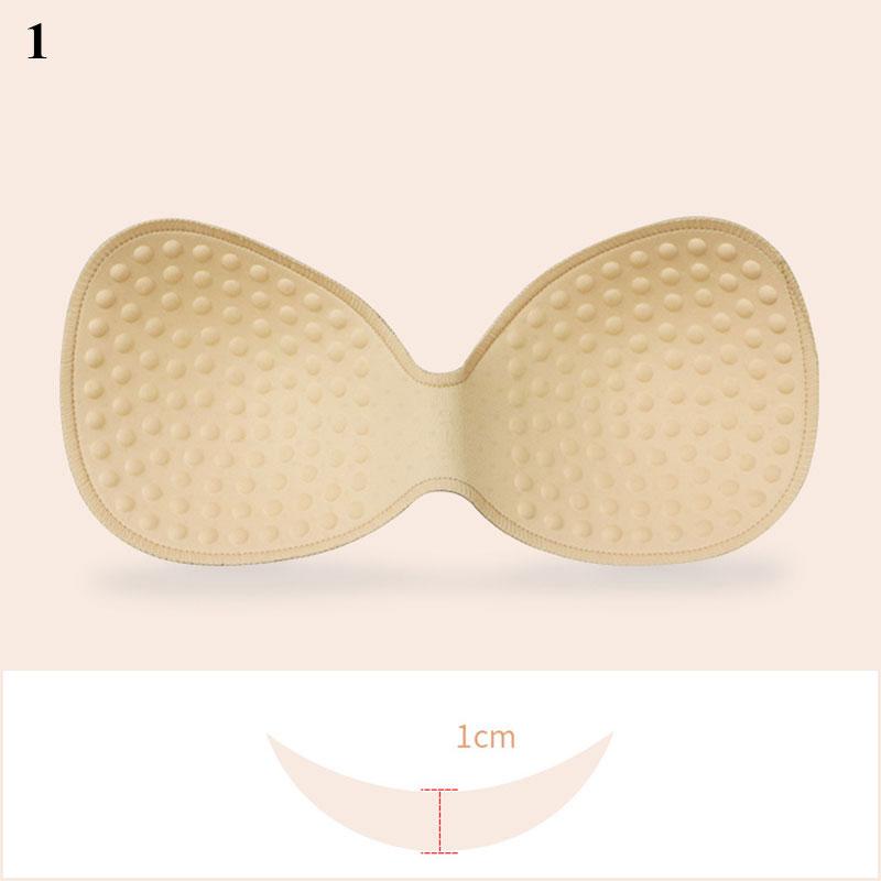 Kadın Mayo Ped Eklentisi Göğüs Sütyen Dolgusu Vücuda Oturan Tasarım Push Up Bikini Pedli Eklentiler Göğüs Görünmez Pedli