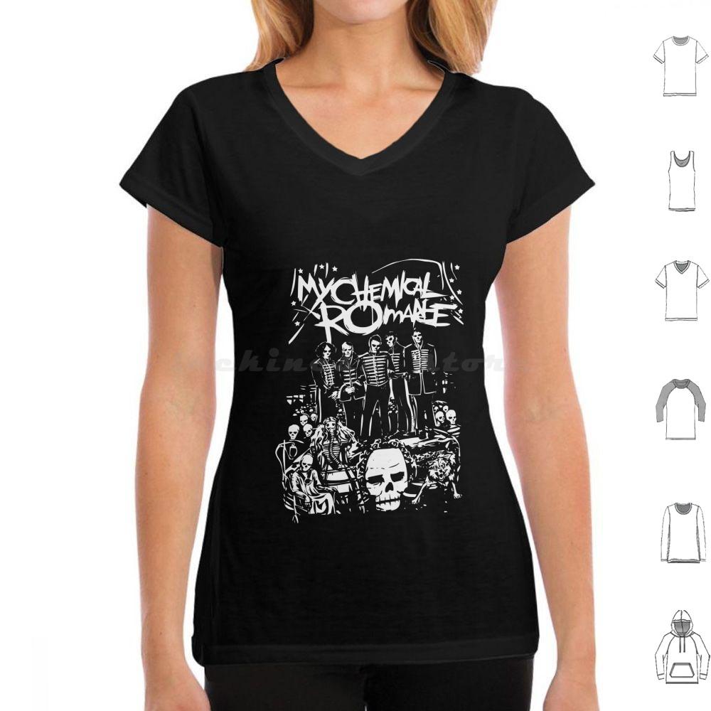 My Chemical Romace T Shirt Cotton Men Women DIY Print Rerardo My Chemical Romance Black Parade Emo