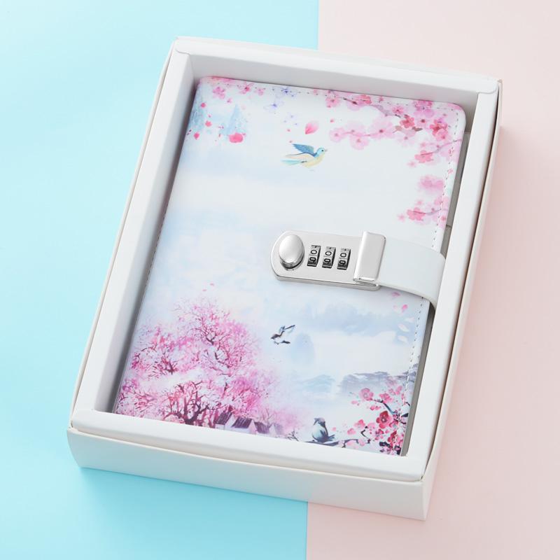 Password-Locked Diary & Journal Planner - Thick Pages, Ideal Gift