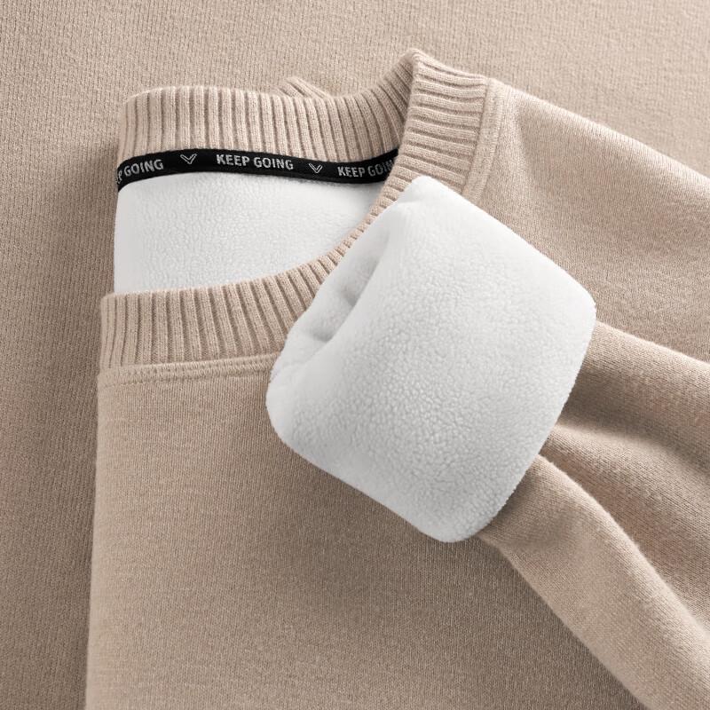 Jeanswest Z Unisex Plush Lined Round Neck Sweater