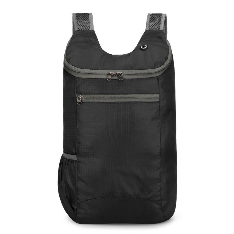 

Рюкзак 2025 года в стиле, легкий, складной, водоотталкивающий, для мужчин и женщин - Идеально подходит для путешествий, занятий спортом на открытом воздухе, альпинизма и пеших походов Foldable чёрный