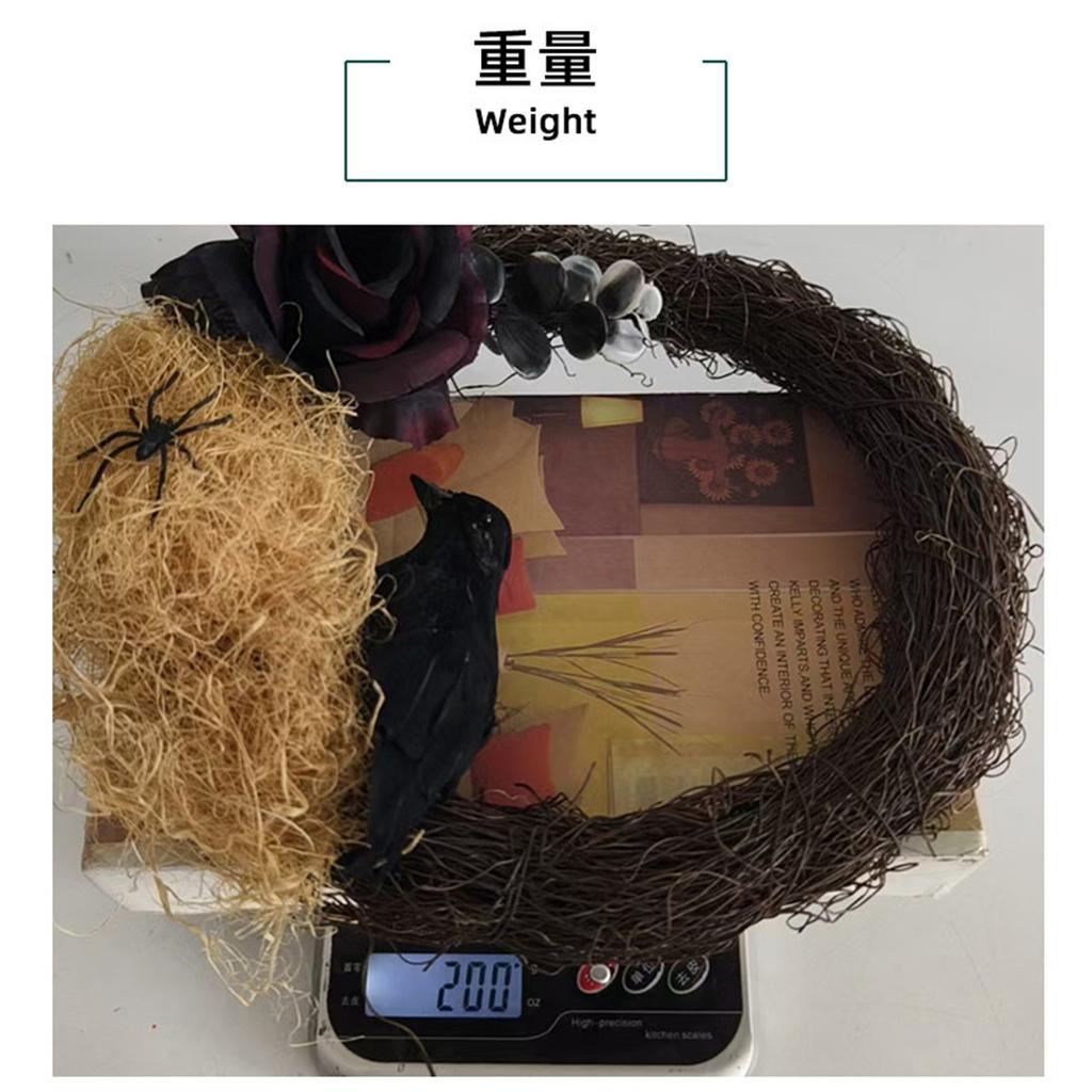 Garland Door Hanging Festive Window Party Simulation  Wall Hanging Garland Decoration