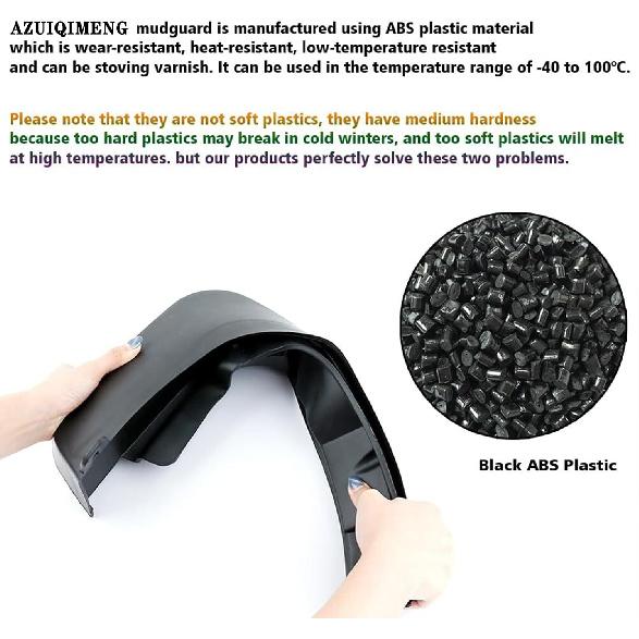 4Pcs Car Mud Flaps Splash Guards Fender Mudguard Compatible with Chevrolet Malibu 2016-2023 – Durable Protection for Your Vehicle