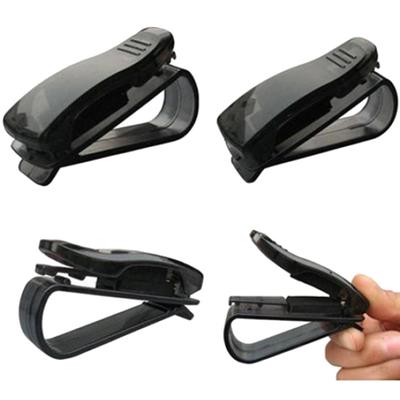 Auto Sonnenblende Brille Sonnenbrille Halter Ticket Quittungskarte Clip Kunststoffklemme