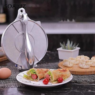 Macchina per pressare la torta di mais per uso domestico in lega di alluminio manuale per tortilla strumento per pressare la pasta da cucina accessori per utensili da cucina