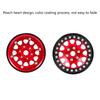1.9’’ Beadlock Wheel Rims Remote Control Car Wheel Hubs 12Spokes Wheel Rims Upgrade Part for 1:10 SCX10
