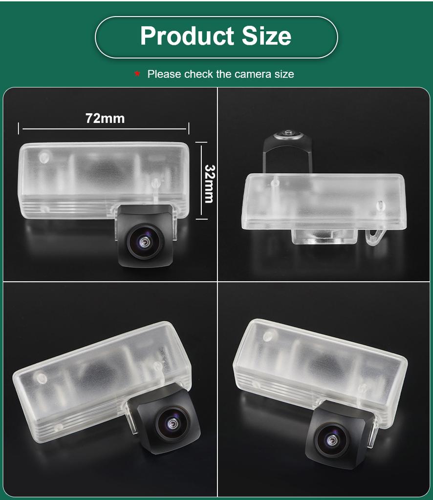 GreenYi 1080P HD 170° Car Rear View Camera For Nissan Tiida Sedan Versa Teana J32 Bluebird Sylphy Night Vision Reverse 4 Pin AHD