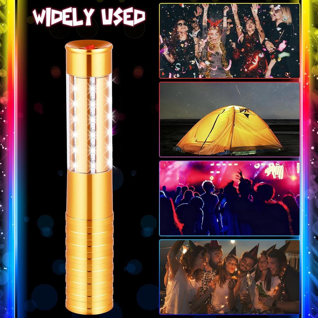 Rechargeable LED Flash Sticks Atmosphere Champagne Wine Bottle Service Sparkler for VIP Nightclub KTV Bar Strobe Baton Flash Rod