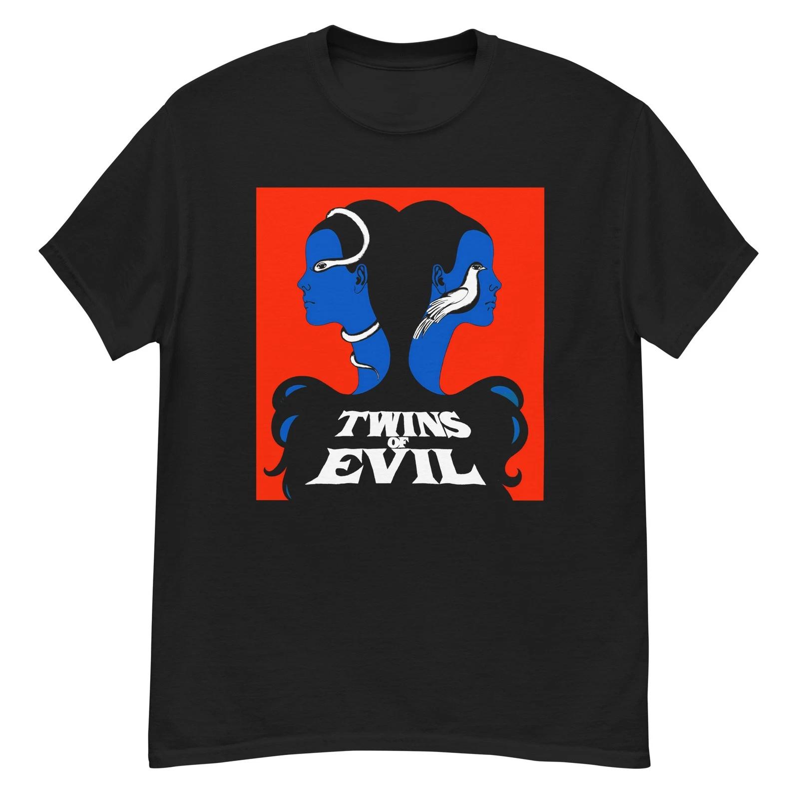 Twins of Evil cult Hammer horror film fan art t-shirt L