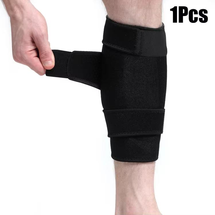1 Stück Waden-/Schienbeinstütze zur Schmerzlinderung bei Wadenverletzungen, Schienbeinkantensyndrom, Verstauchungen, zur Erholung, zum Radfahren - Verstellbare Kompressionsbandage