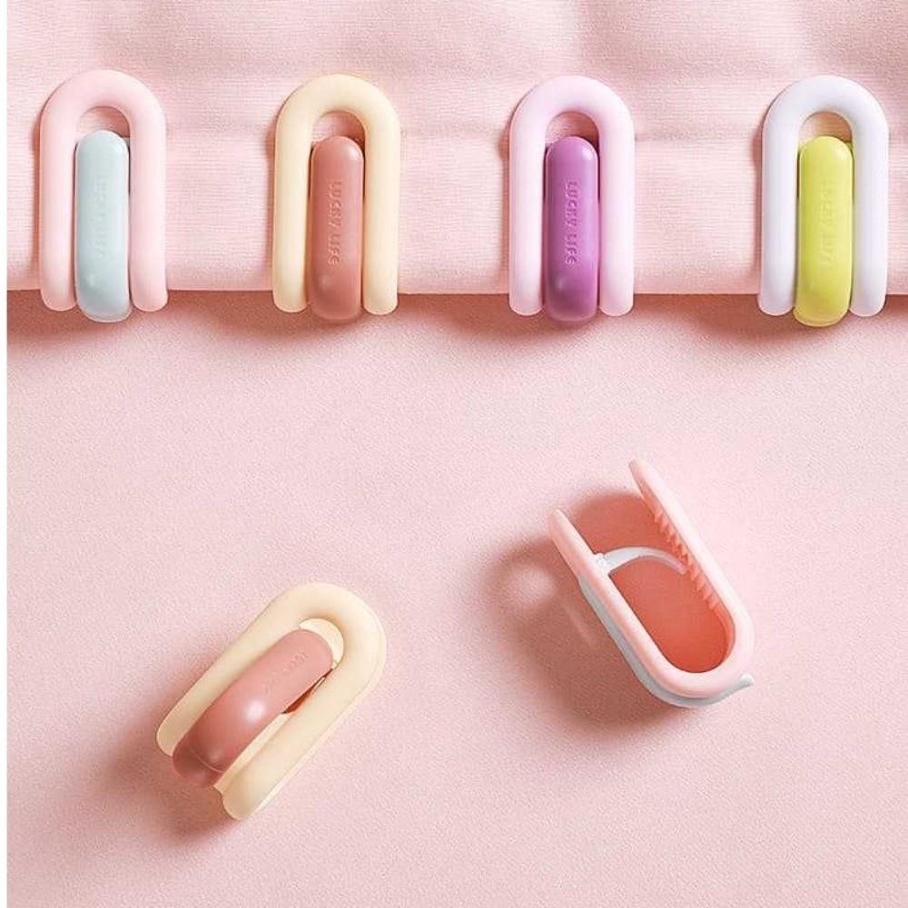 6pcs Easy To Use Non-slip Bed Sheet Holders No Needle Strong Grip Quilt Fixing Clips Bed Sheet Fixing Clip Bedroom