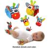 Baby Wrist Rattle Socks 0-12 Months Sensory Learning Toys for Infants Toddlers Early Educational Development Gifts
