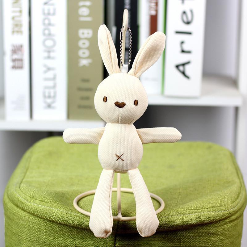 Adorable Corn Rabbit Plush Toy With Soft Short Plush And Pp Cotton Filling 20cm