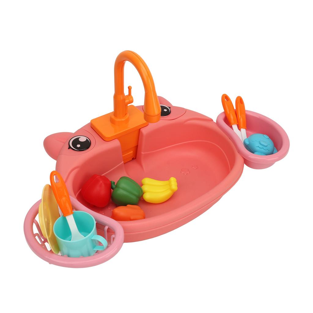 Lave-vaisselle de cuisine électrique Jouets Simulation Eau Circulante Innovante Évier de cuisine interactif Jouets pour enfants Cadeaux