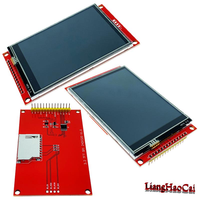 3.2" SPI Serial TFT LCD Display Module with ILI9341 Driver, Touchscreen, 240x320 Resolution