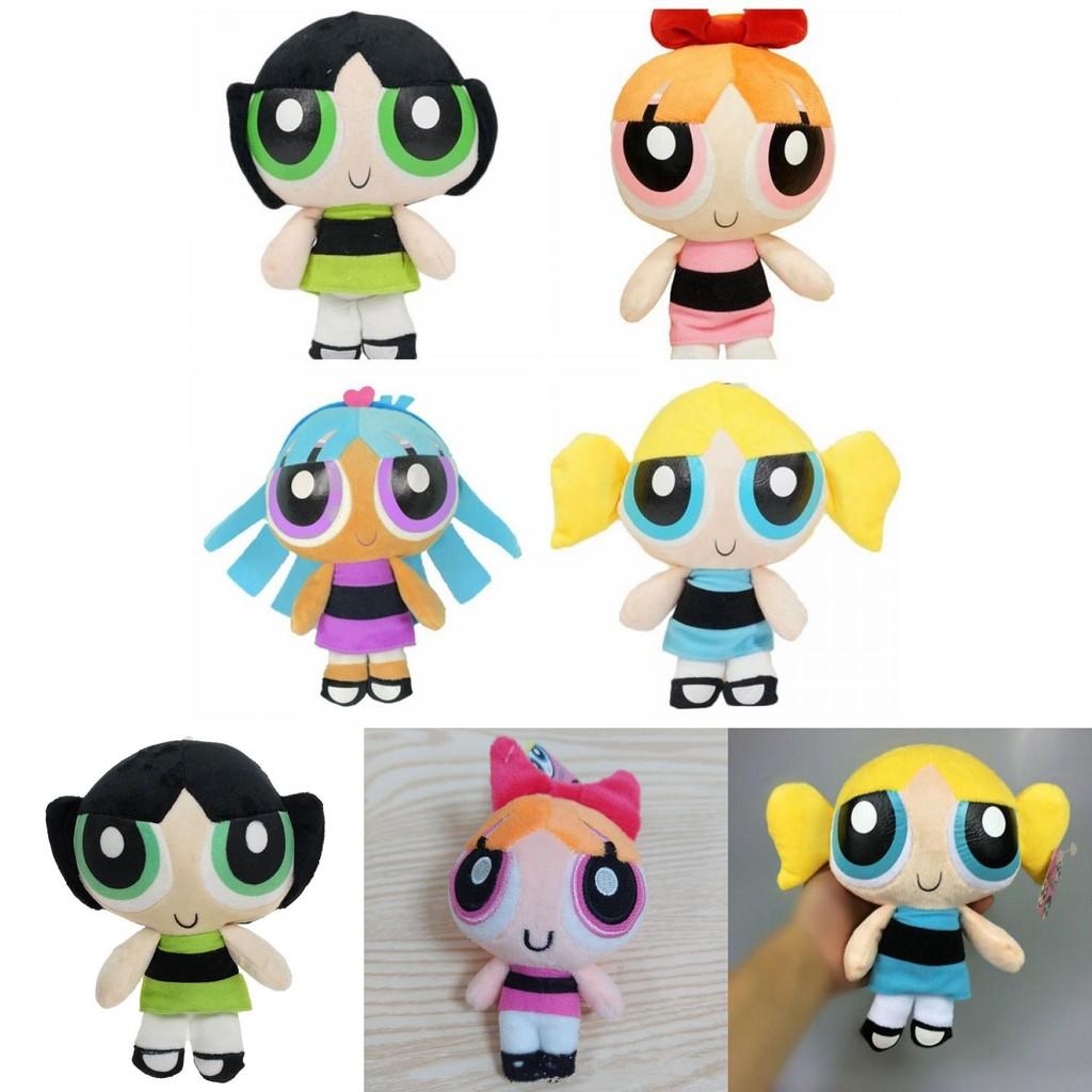 Plush Powerpuff Girls Dolls Colorful 20cm Cartoon Stuffed Toys For Teens**