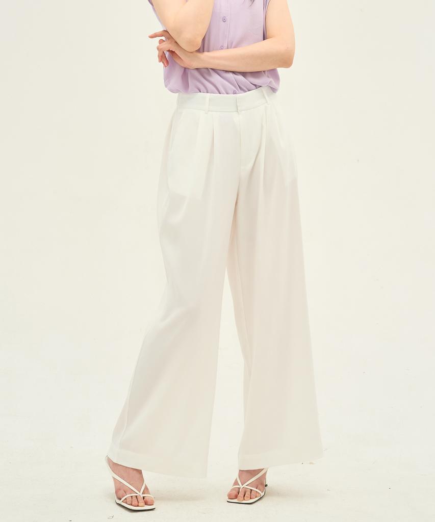 HYFVE Tuck Banding Wide Pants