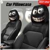Funny Internet Celebrity Car Seat Headrest Cover Mask Universal Protection Headrest Covers Headrest Car Interior