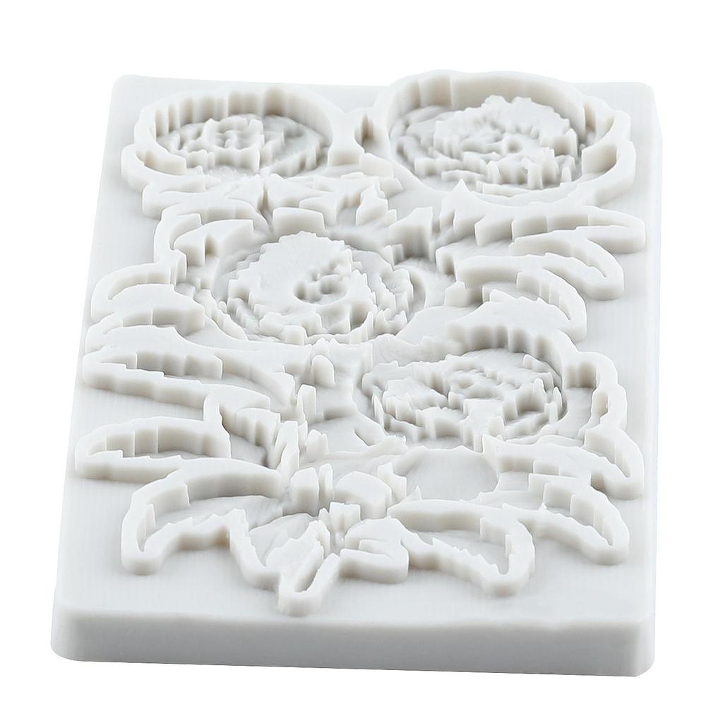 Pivoňka Květ Silikonová Forma Květ Fondánové Formy Nástroje na Zdobení Dortů Téma Dort Dezert Zdobená Forma na Čokoládu Cukrovinky