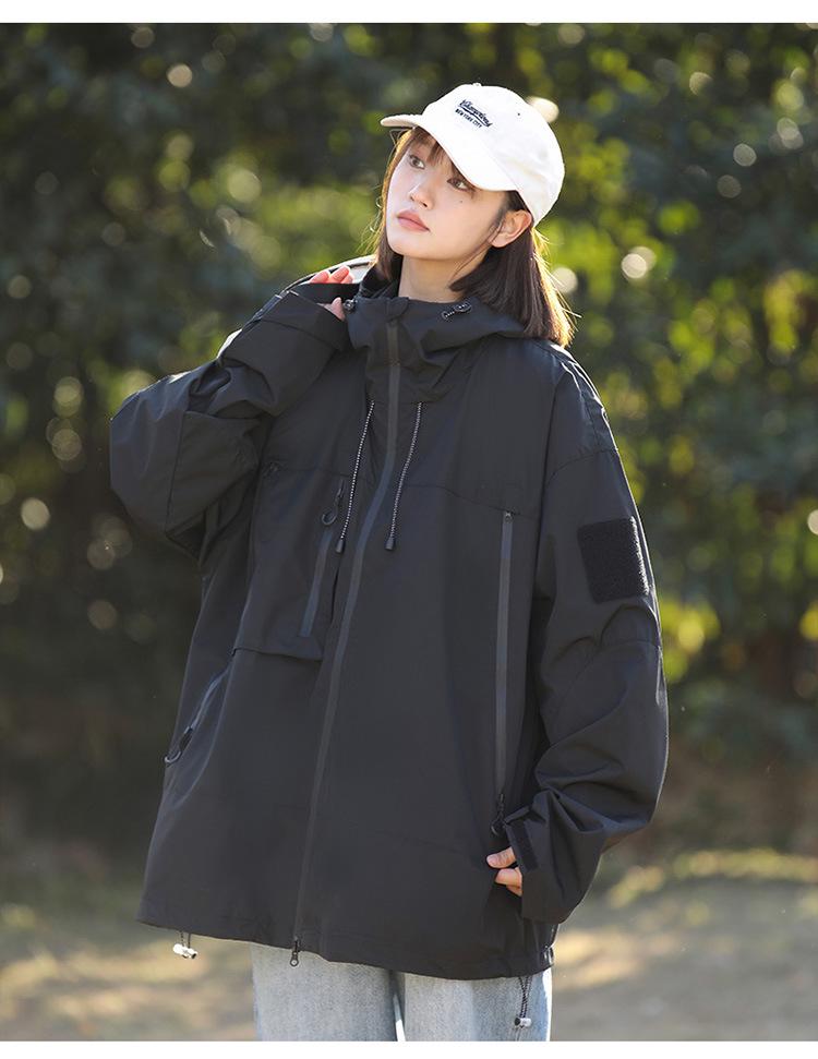 Women's Waterproof Windproof Jacket - Spring/Autumn Casual Fashion, Breathable, Loose Fit